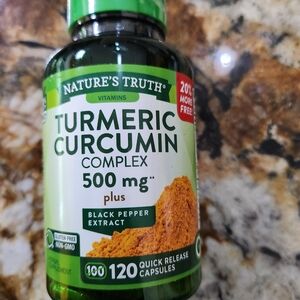 Turmeric Curcumin Complex 500 mg Capsules - Green